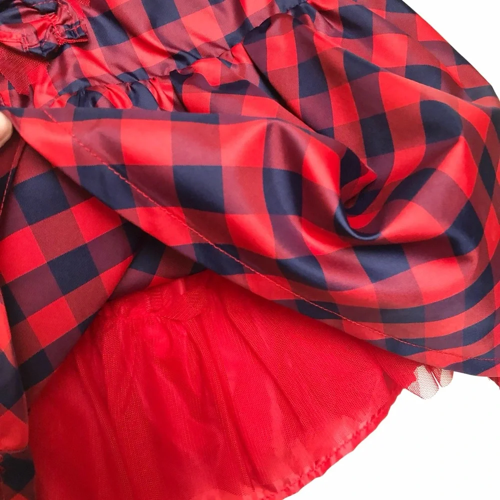 Cat & Jack Baby Plaid dress 2 piece - Picture 5 of 7